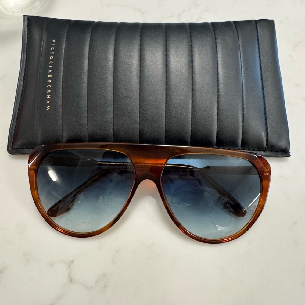 Victoria Beckham Brown Sunglasses